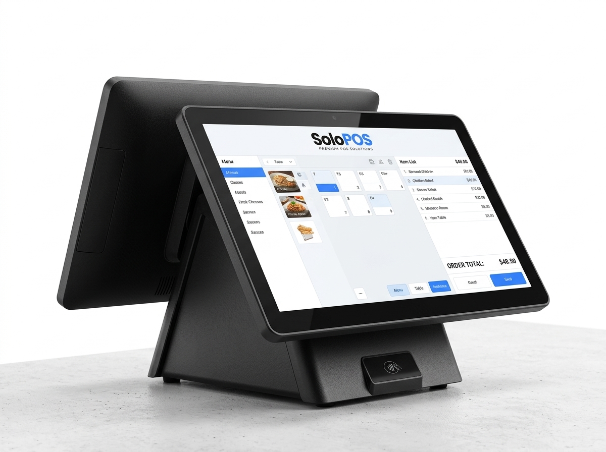 Touch POS Operator and Customer Terminals